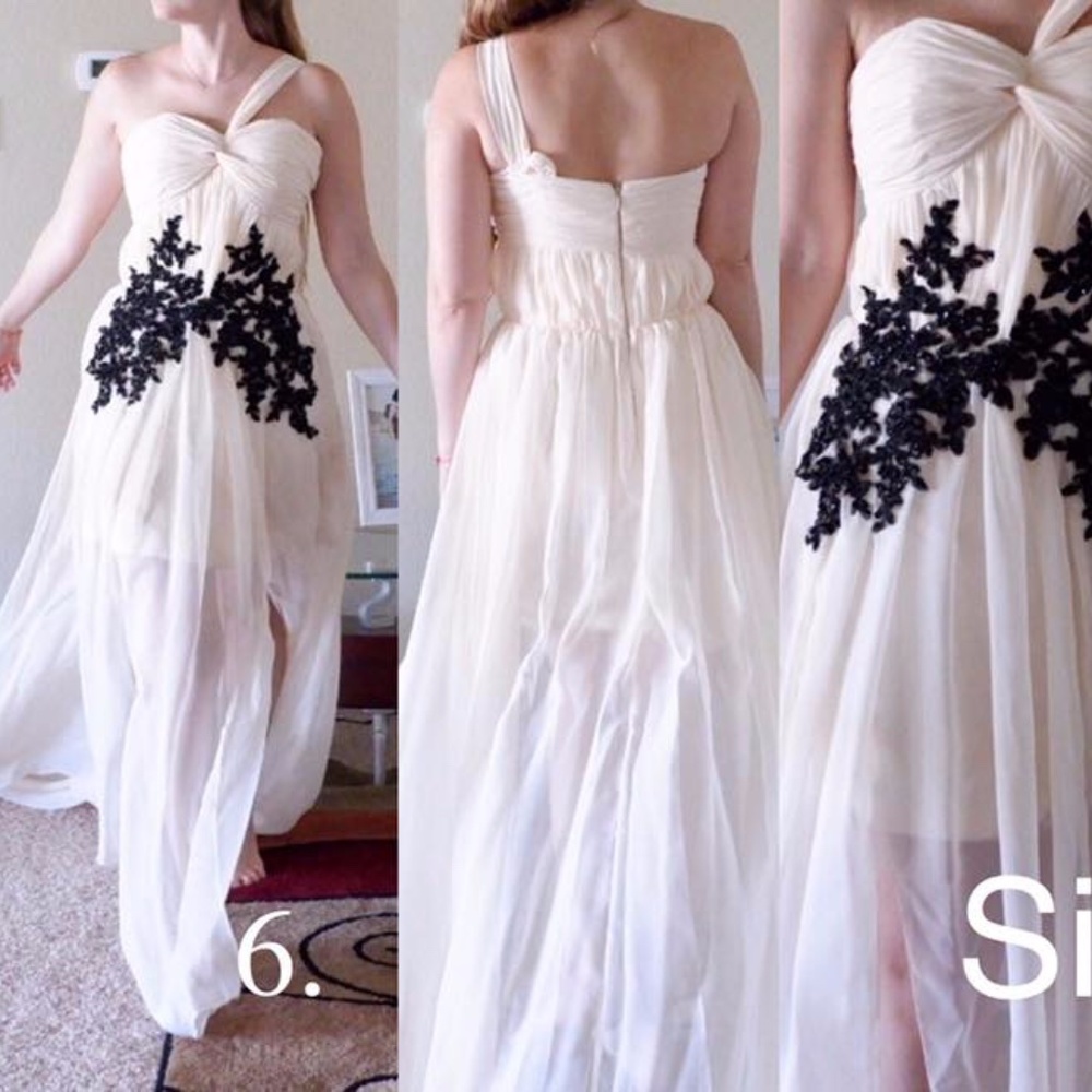 long dress, wedding/event